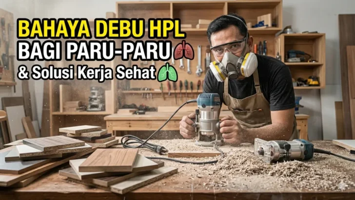 Bahaya Debu HPL bagi Paru-Paru & Solusi Kerja Sehat yang Wajib Anda Tahu