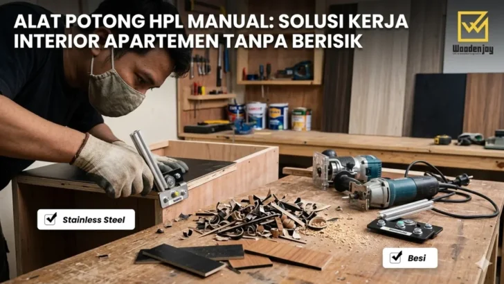 Mengenal Alat Potong HPL Manual, Solusi Kerja Interior Tanpa Berisik