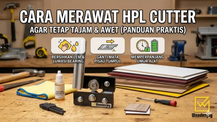 Tips dan Panduan Cara Merawat HPL Cutter Agar Tetap Tajam dan Awet Digunakan